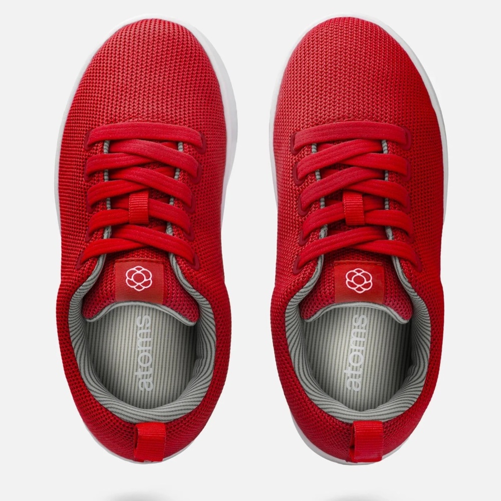 ATOMS shoes for Kids | Model 123 | Red Red / 13K
